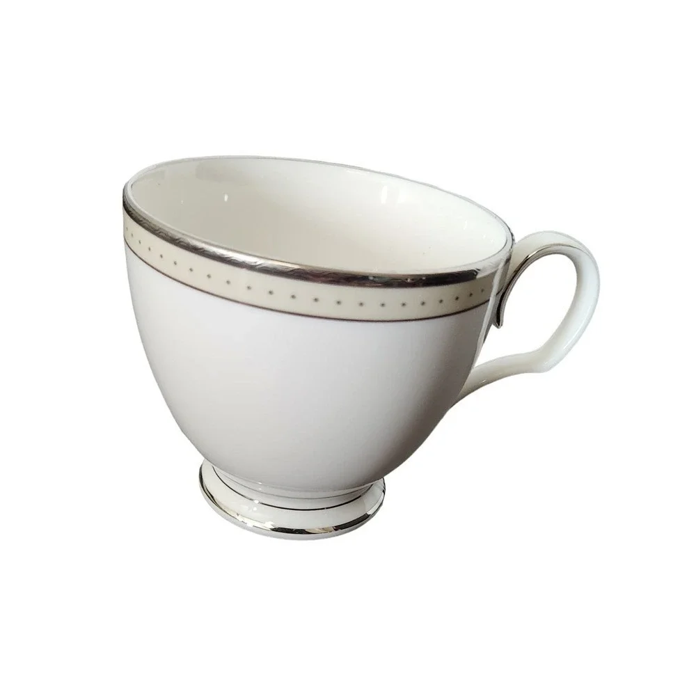 Tea‎ Cup & Saucer Set Cameroon Sand By Noritake Porcelain Dinnerware